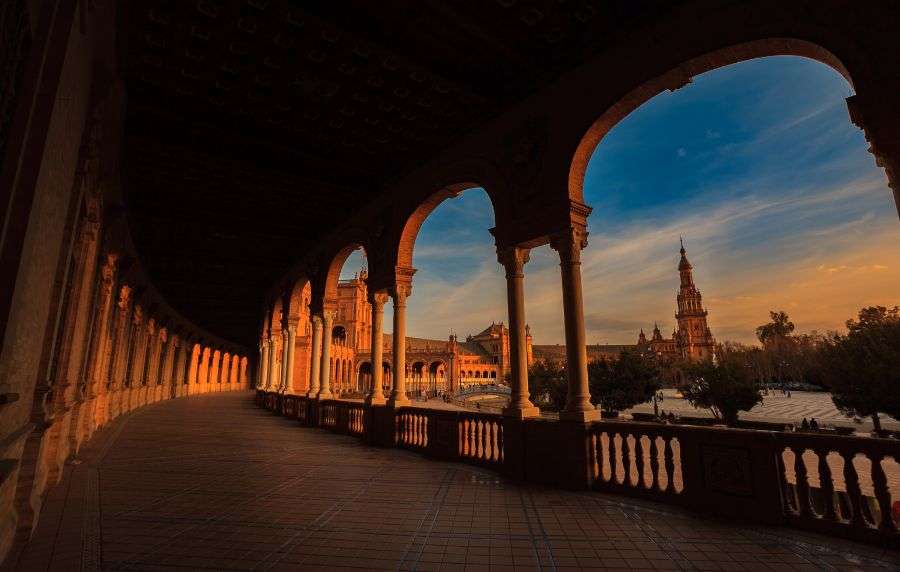 Plaza España de Sevilla