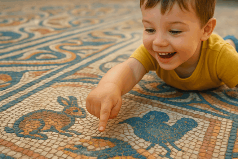visitar itálica con niños